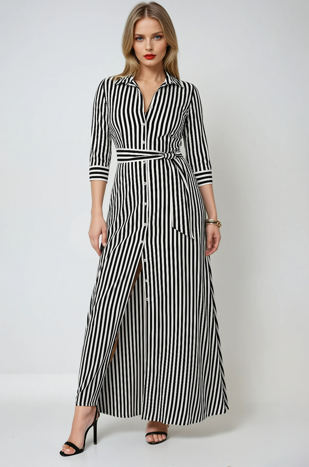 Vera | Blouse-Style Casual Work Maxi