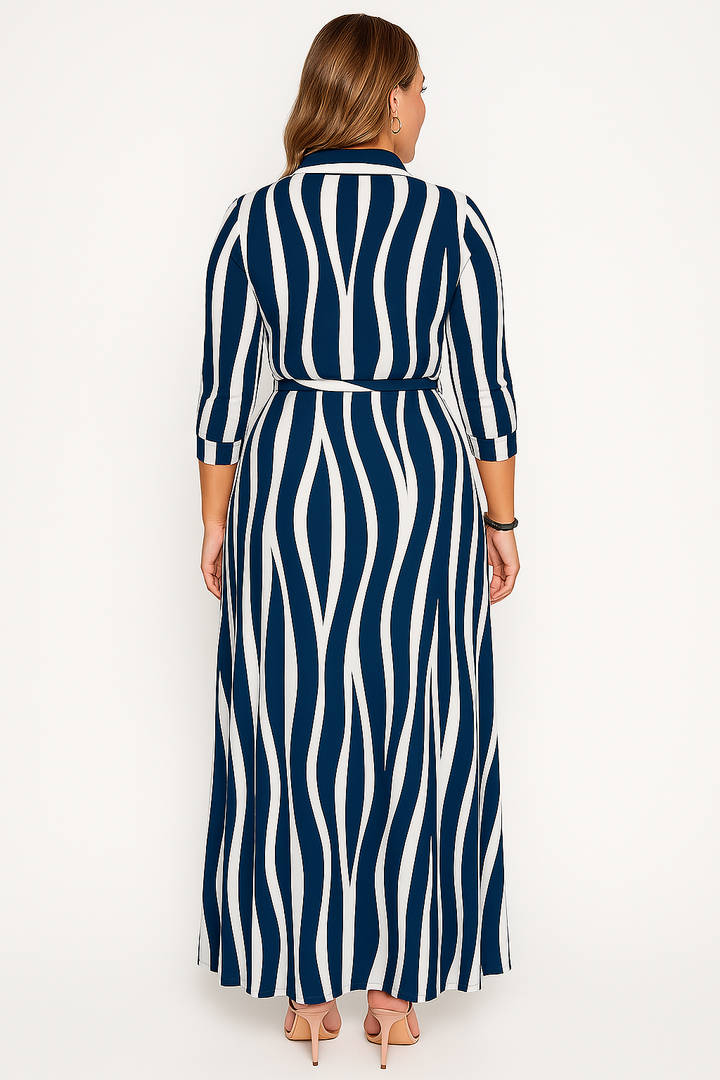 Vera | Blouse-Style Casual Work Maxi