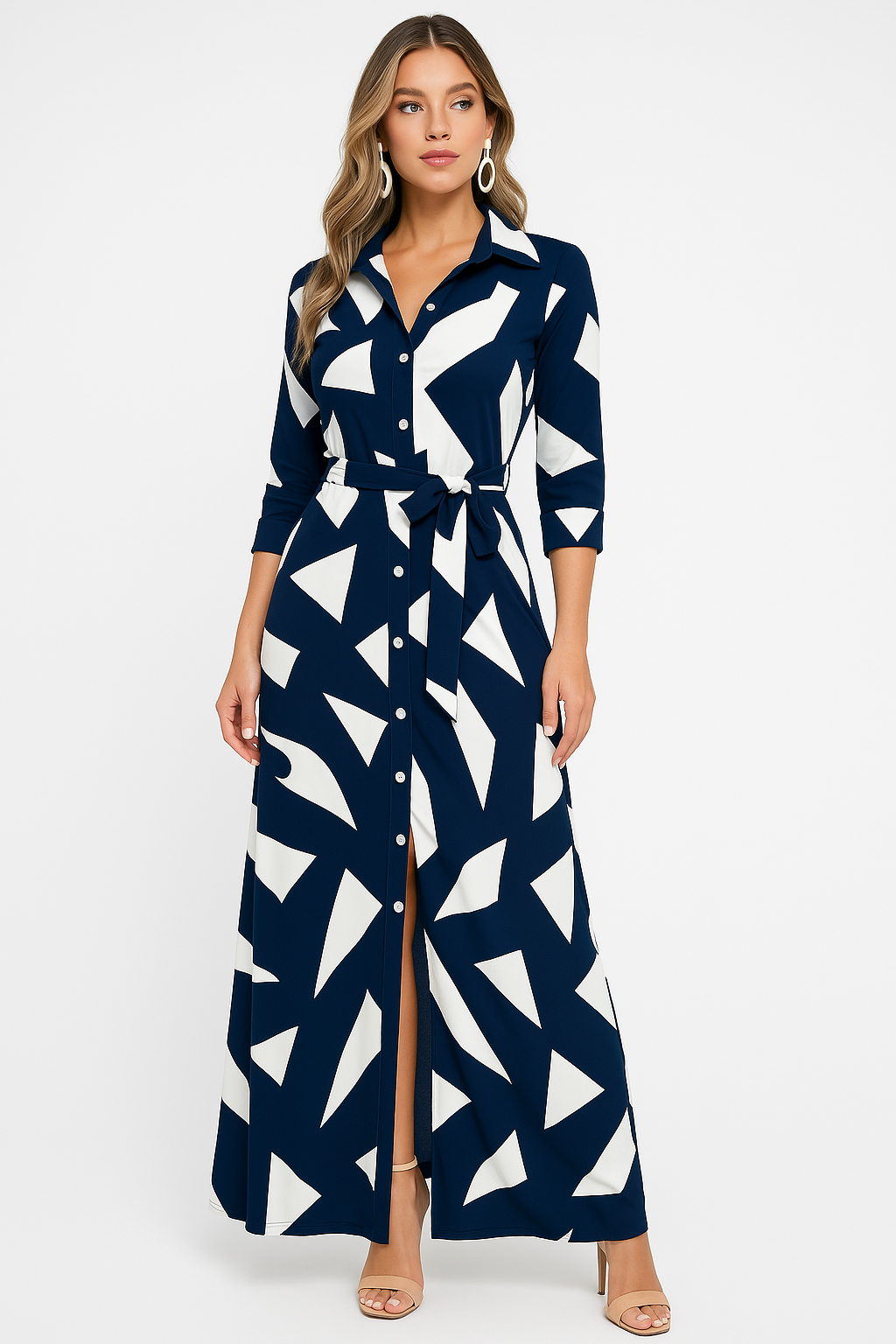 Vera | Blouse-Style Casual Work Maxi