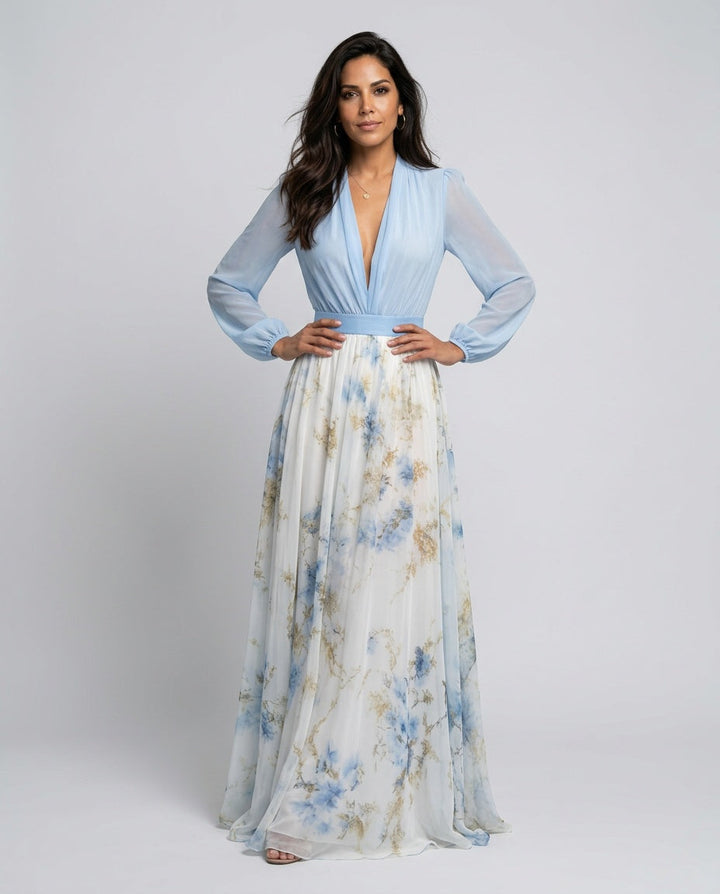 Zara | Floral Summer Maxi Dress