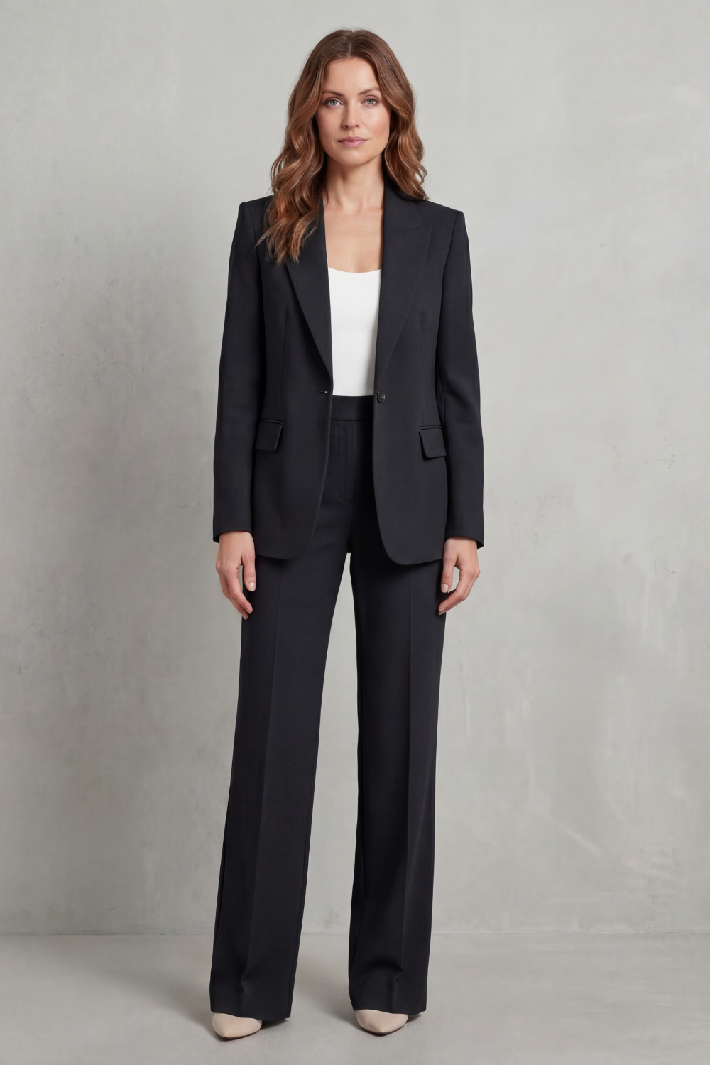 Aurelia | Tailored Long Sleeve Power Suit Set
