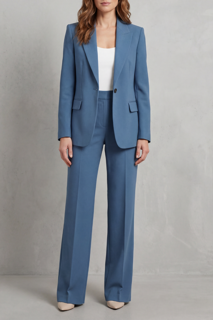 Aurelia | Tailored Long Sleeve Power Suit Set