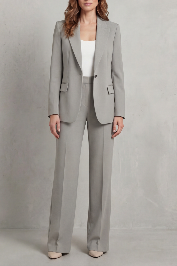 Aurelia | Tailored Long Sleeve Power Suit Set