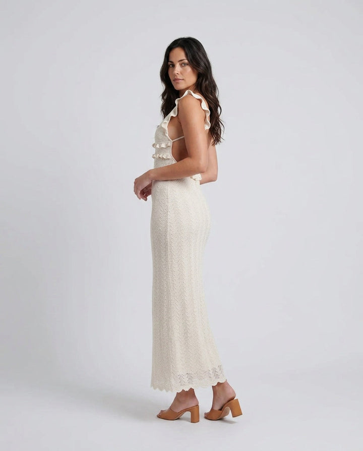 Raluca | Crochet Mermaid Maxi Dress