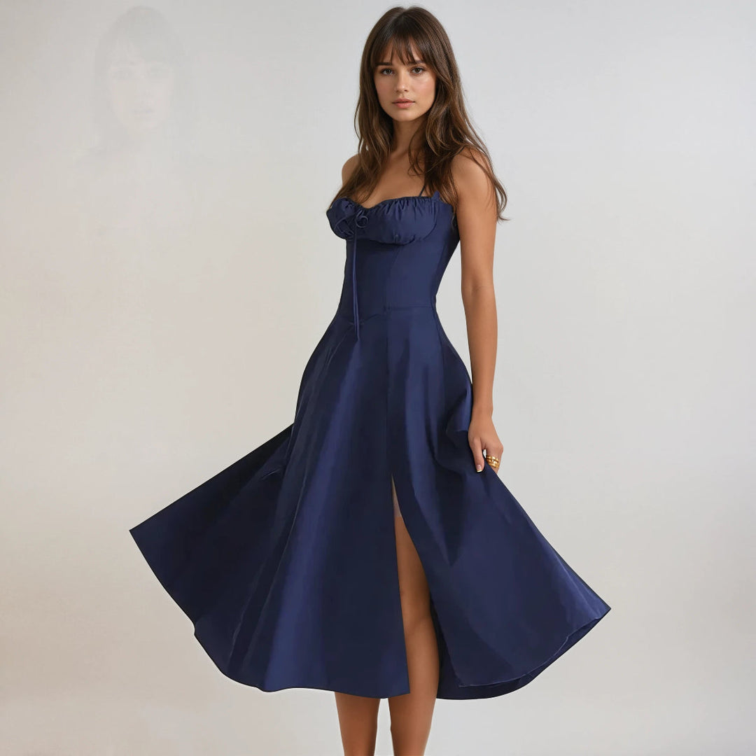 Catherine | Corset Midi Party Dress
