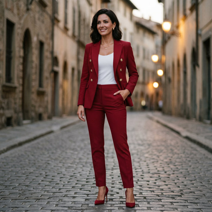 Leona | Tailored Blazer &amp; Trousers Set