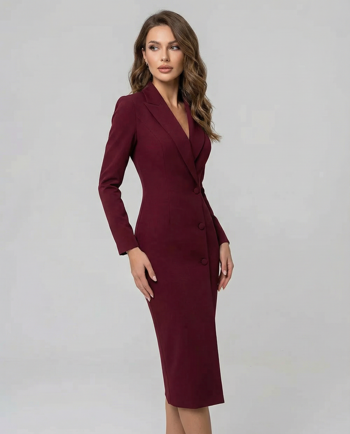 Blair | Tailored Blazer Midi Dress