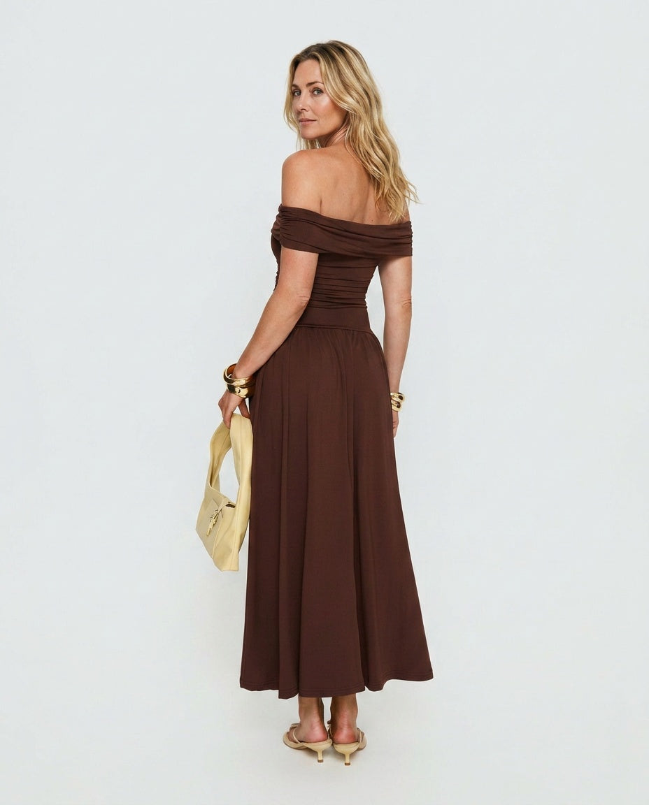 Katalia | Off-Shoulder Maxi Dress
