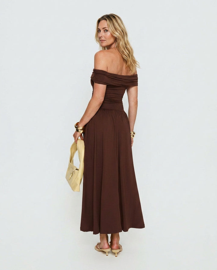 Katalia | Off-Shoulder Maxi Dress