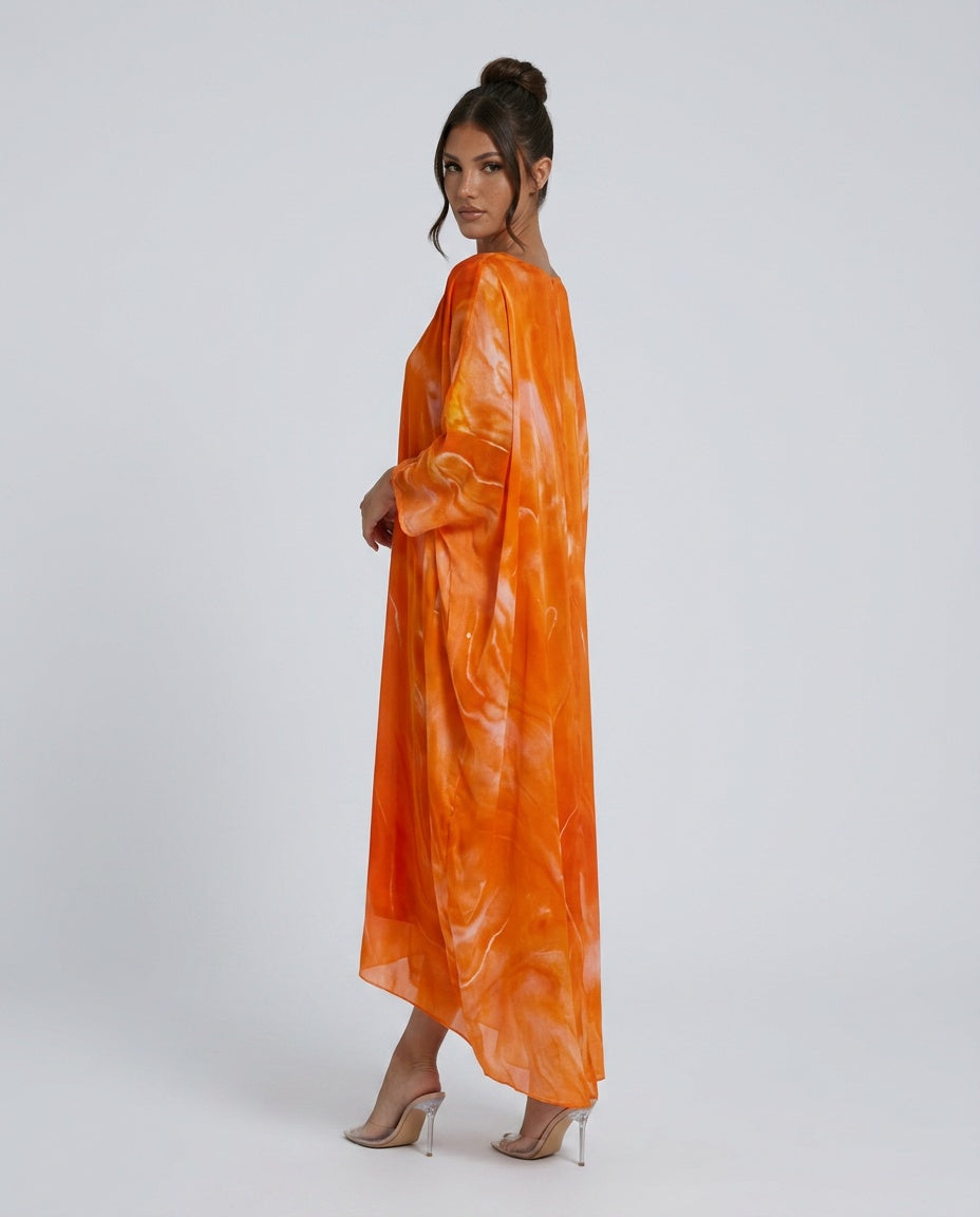 Lena | Tummy-Coverage Relaxed Maxi Dress