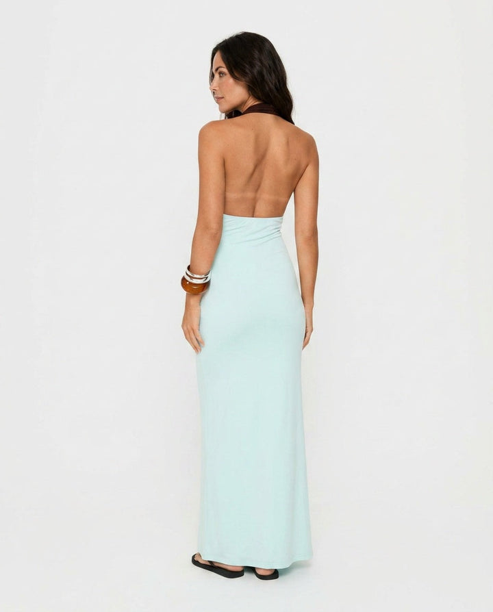 Mirabelle | Halter Neck Maxi Dress