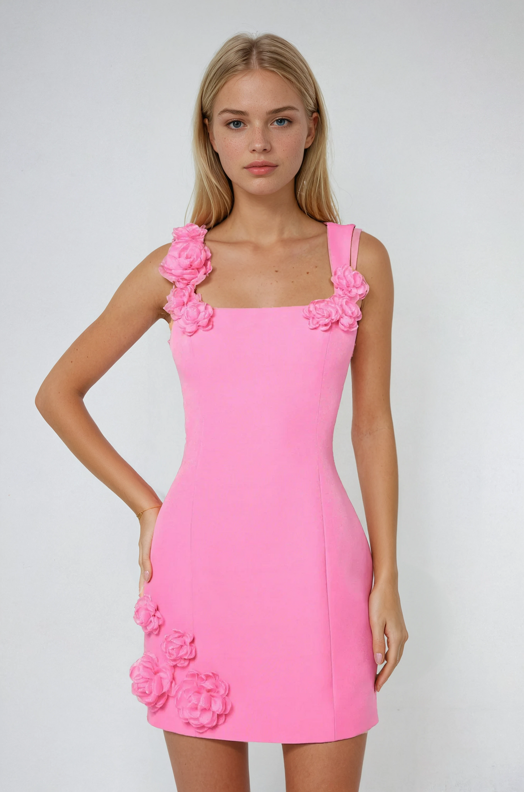 Lisette | Floral Appliqué Cocktail Mini