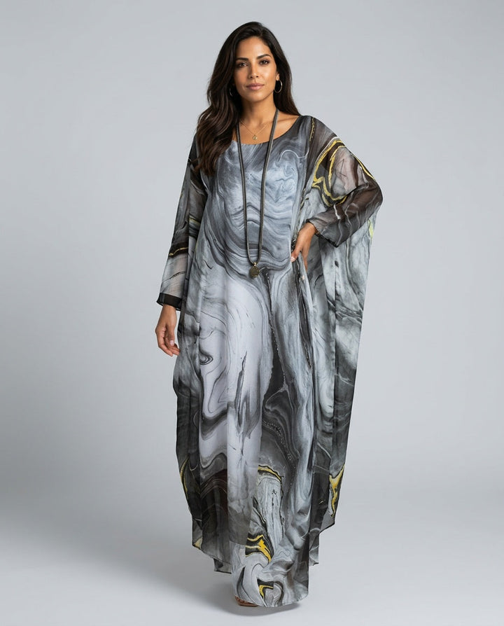 Lena | Tummy-Coverage Relaxed Maxi Dress