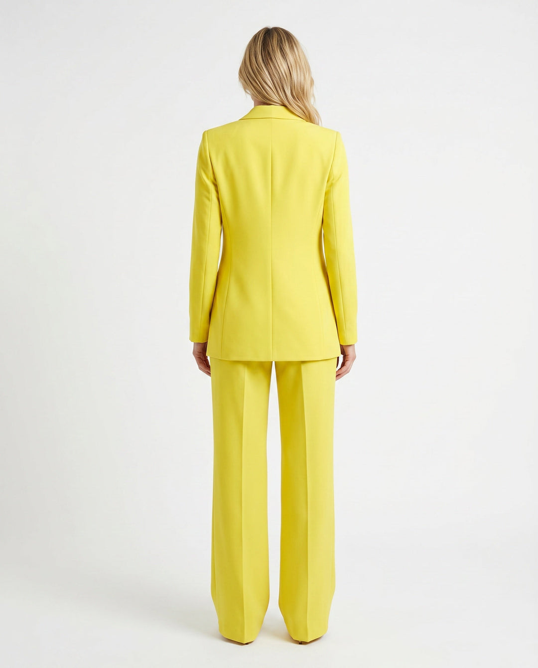 Ravelle | Longline Tailored Wide-Leg Trouser Suit