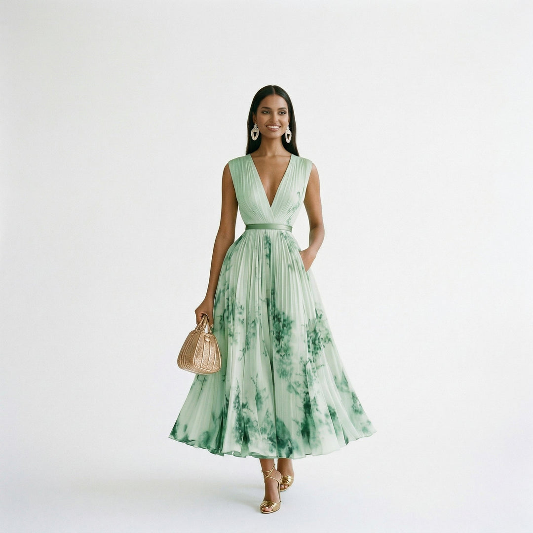 Elovine | Floral Long Sleeve Maxi Dress