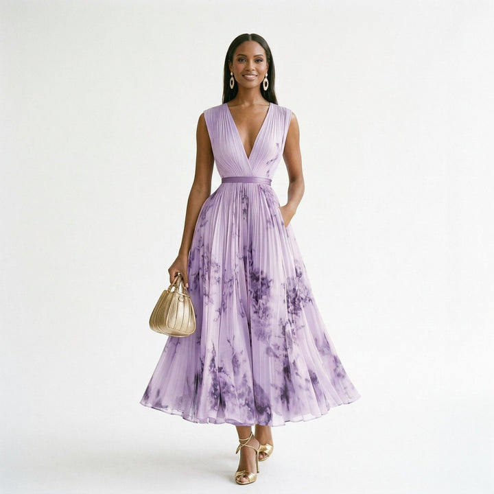 Elovine | Floral Long Sleeve Maxi Dress