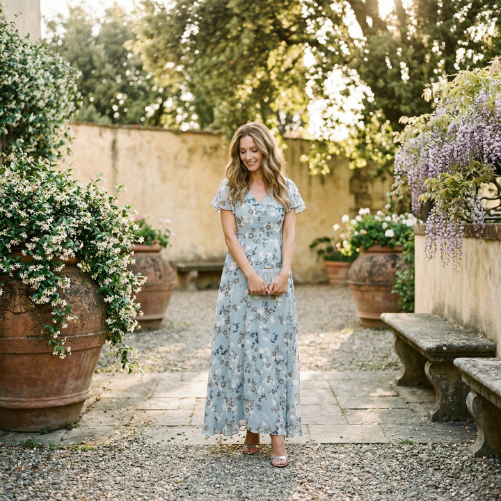Bianca | Floral Print Maxi Dress