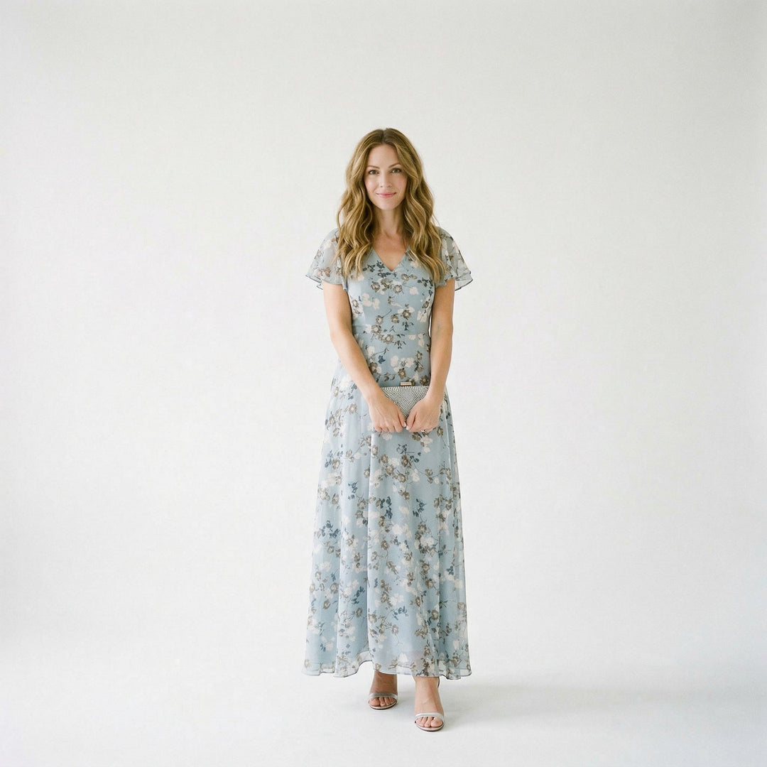 Bianca | Floral Print Maxi Dress