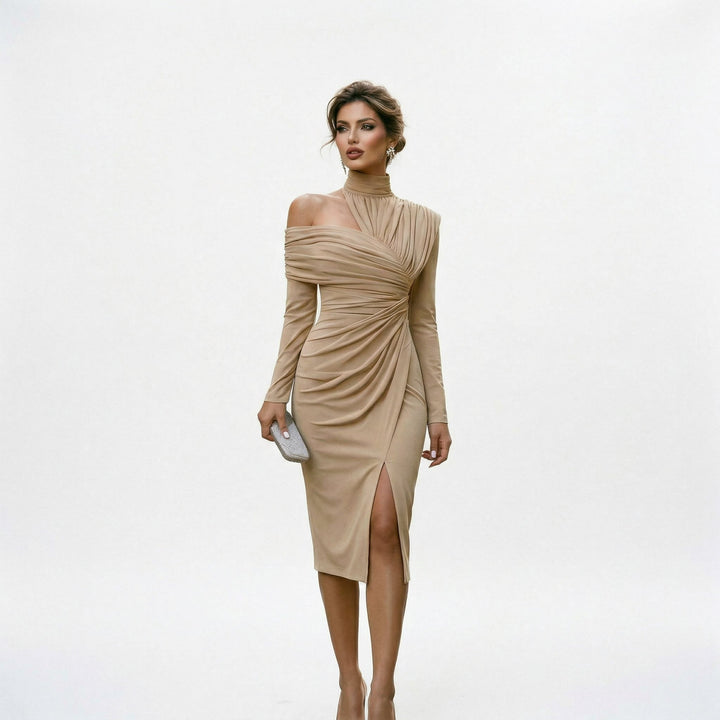 Evaline | Formal Plus Size Maxi Dress