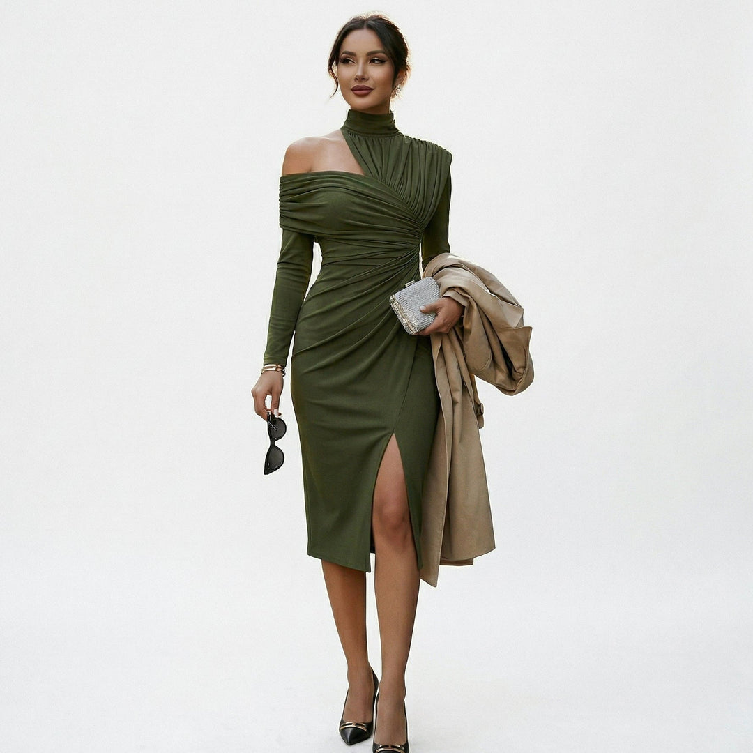 Evaline | Formal Plus Size Maxi Dress