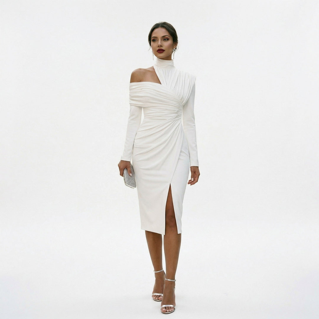 Evaline | Formal Plus Size Maxi Dress