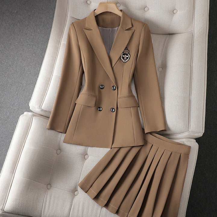 Nina | Tailored Blazer &amp; Midi Skirt Co-ord Set