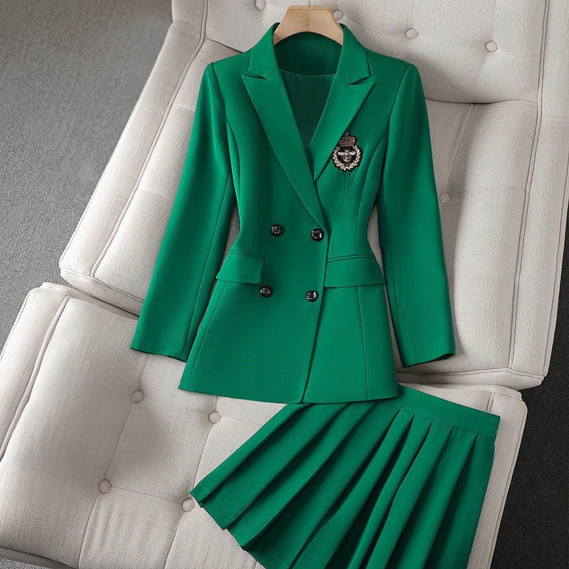 Nina | Tailored Blazer &amp; Midi Skirt Co-ord Set
