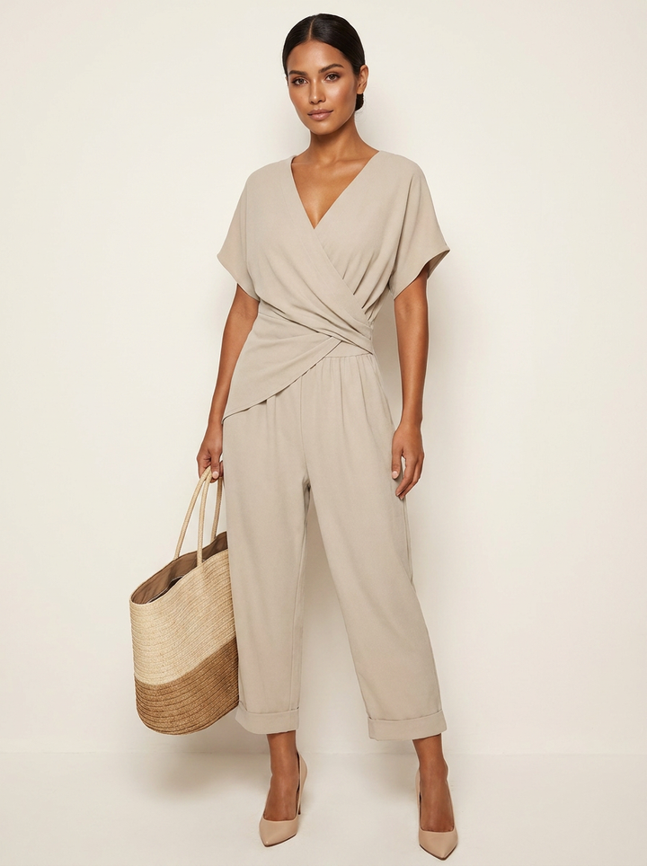 Talia | Wrap Jumpsuit