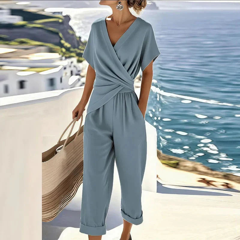 Talia | Wrap Jumpsuit