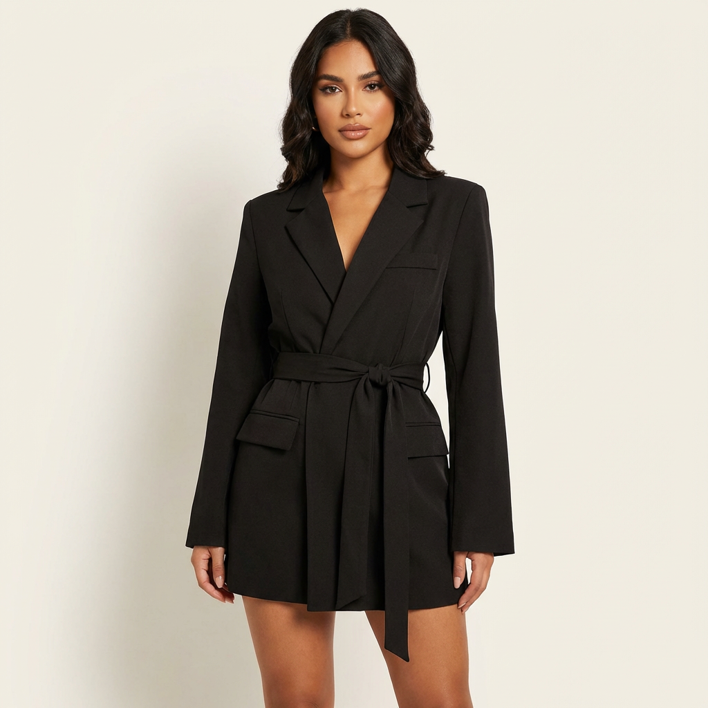 Blair | Belted Blazer Dress