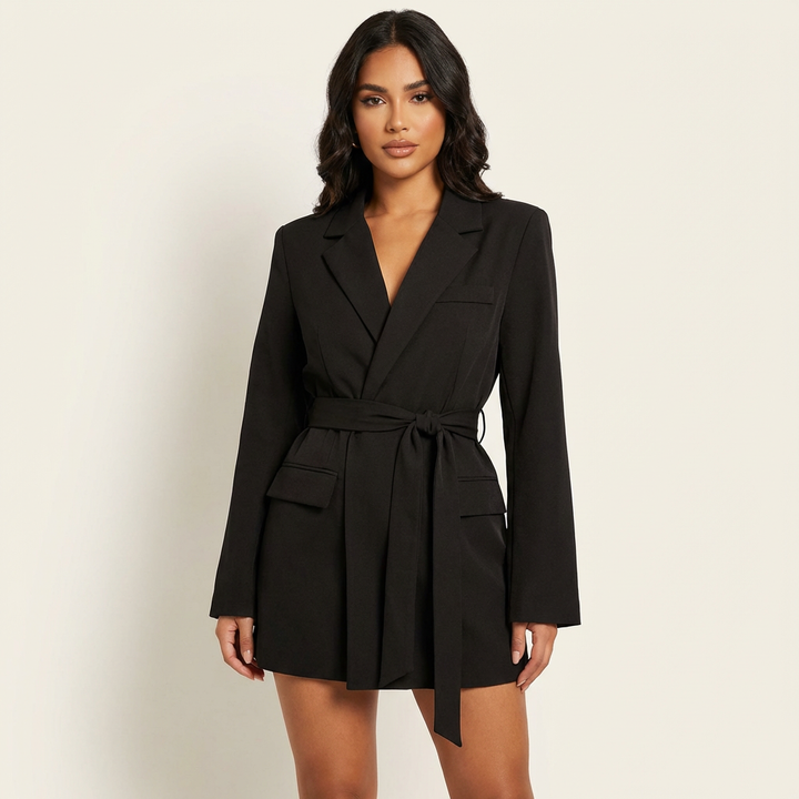 Blair | Belted Blazer Dress