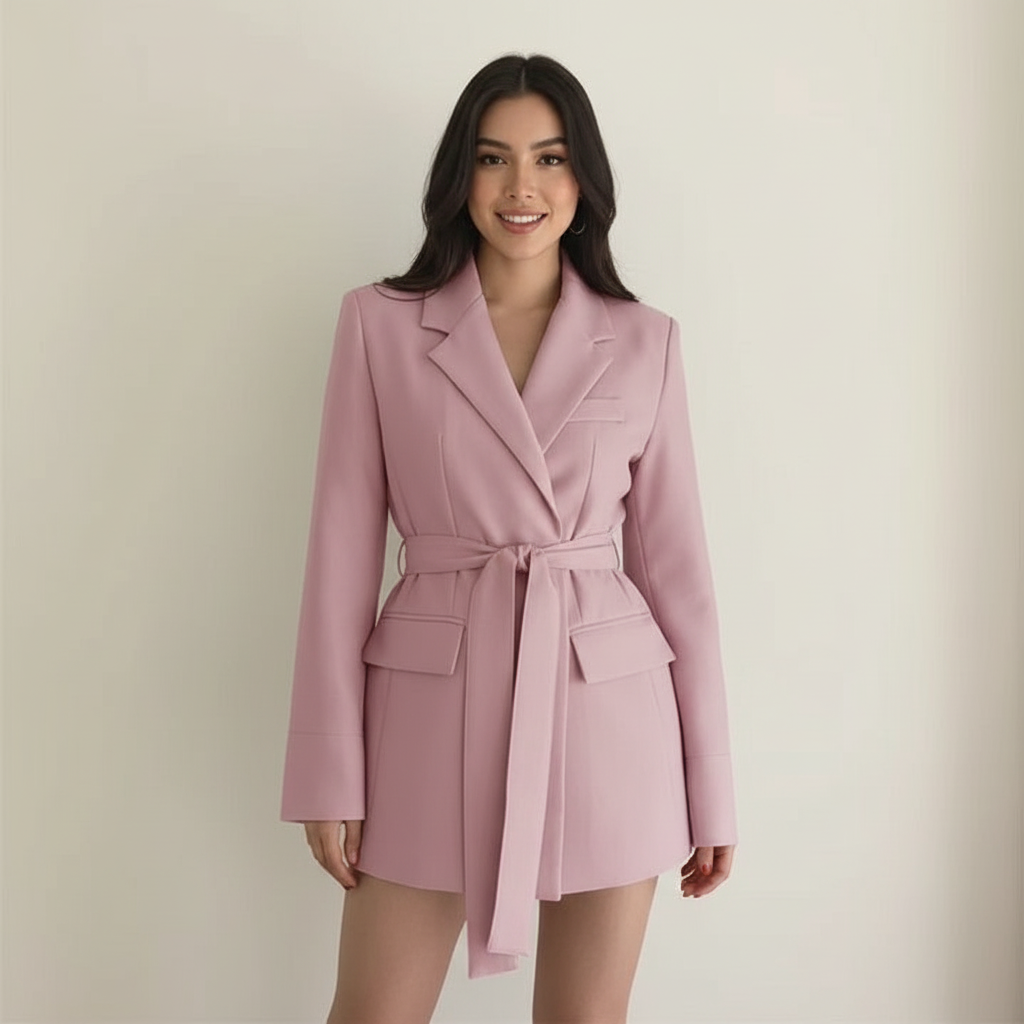 Blair | Belted Blazer Dress