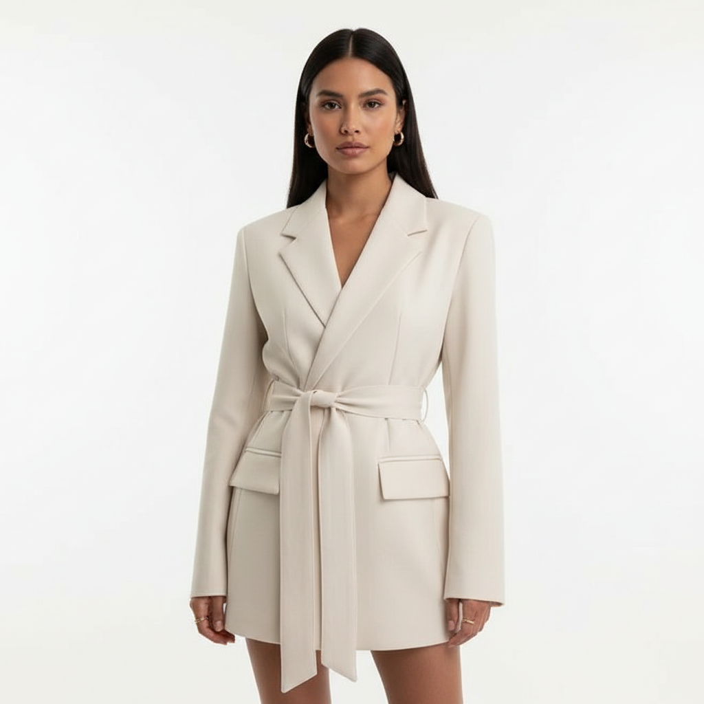 Blair | Belted Blazer Dress