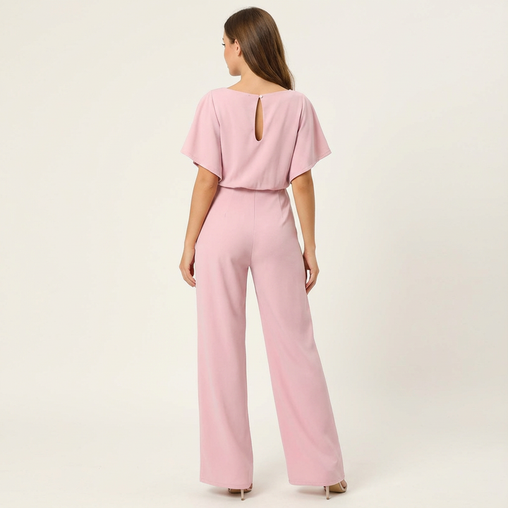 Marlowe | Wide-Leg Tie-Waist Jumpsuit