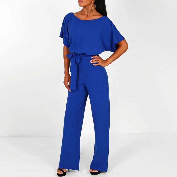 Marlowe | Wide-Leg Tie-Waist Jumpsuit