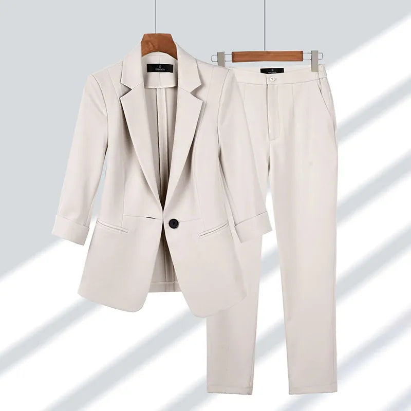 Opaline | Tailored Blazer &amp; Wide-Leg Trouser Co-ord Set