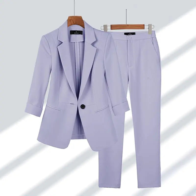 Opaline | Tailored Blazer &amp; Wide-Leg Trouser Co-ord Set
