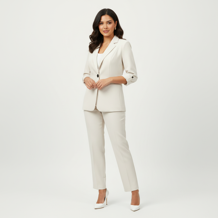 Opaline | Tailored Blazer &amp; Wide-Leg Trouser Co-ord Set