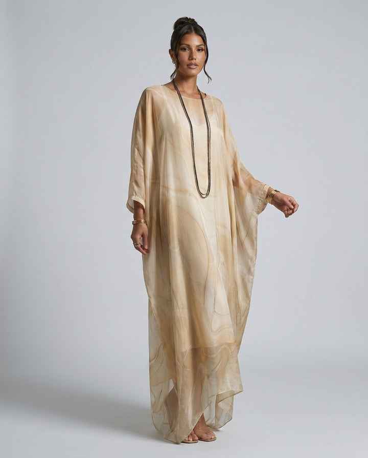 Lena | Tummy-Coverage Relaxed Maxi Dress