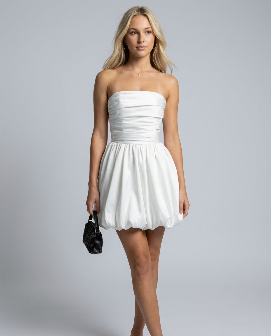 Celeste | Mini Strapless Dress