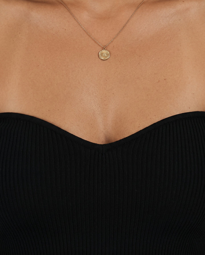 Adèle | Strapless Ruched Maxi
