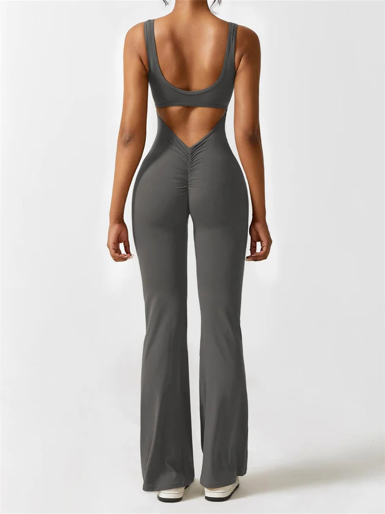 Celene | Flared Shaping Jumpsuit