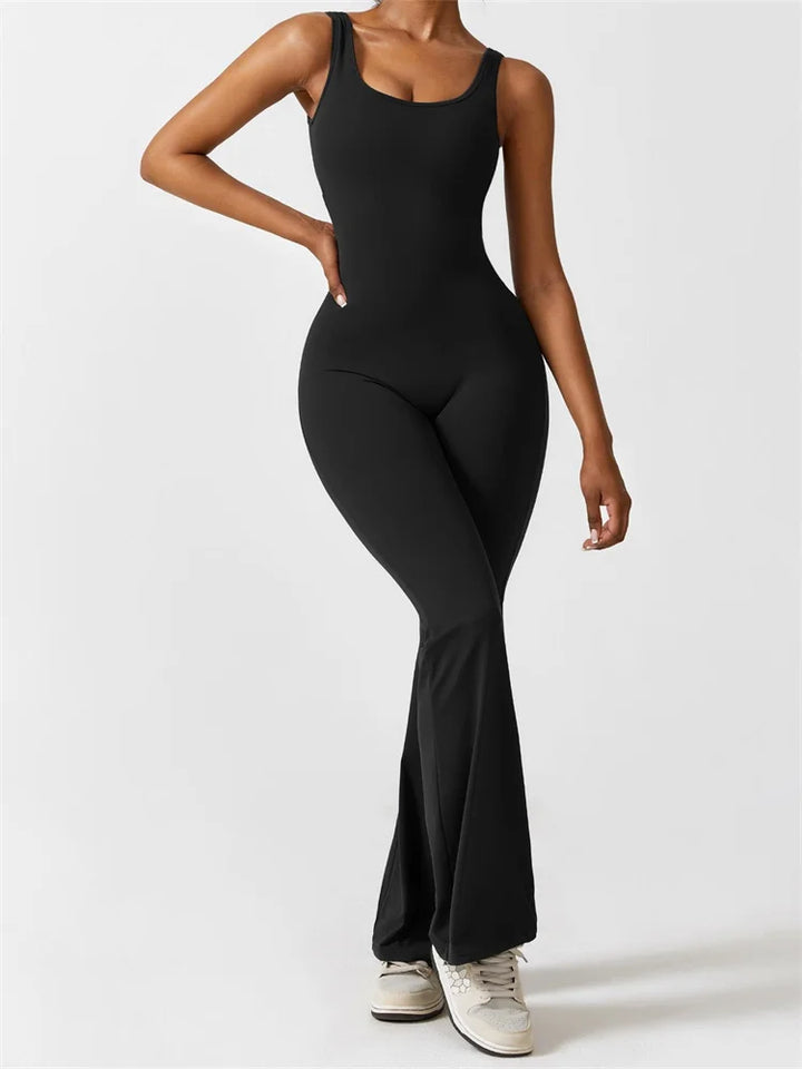 Celene | Flared Shaping Jumpsuit