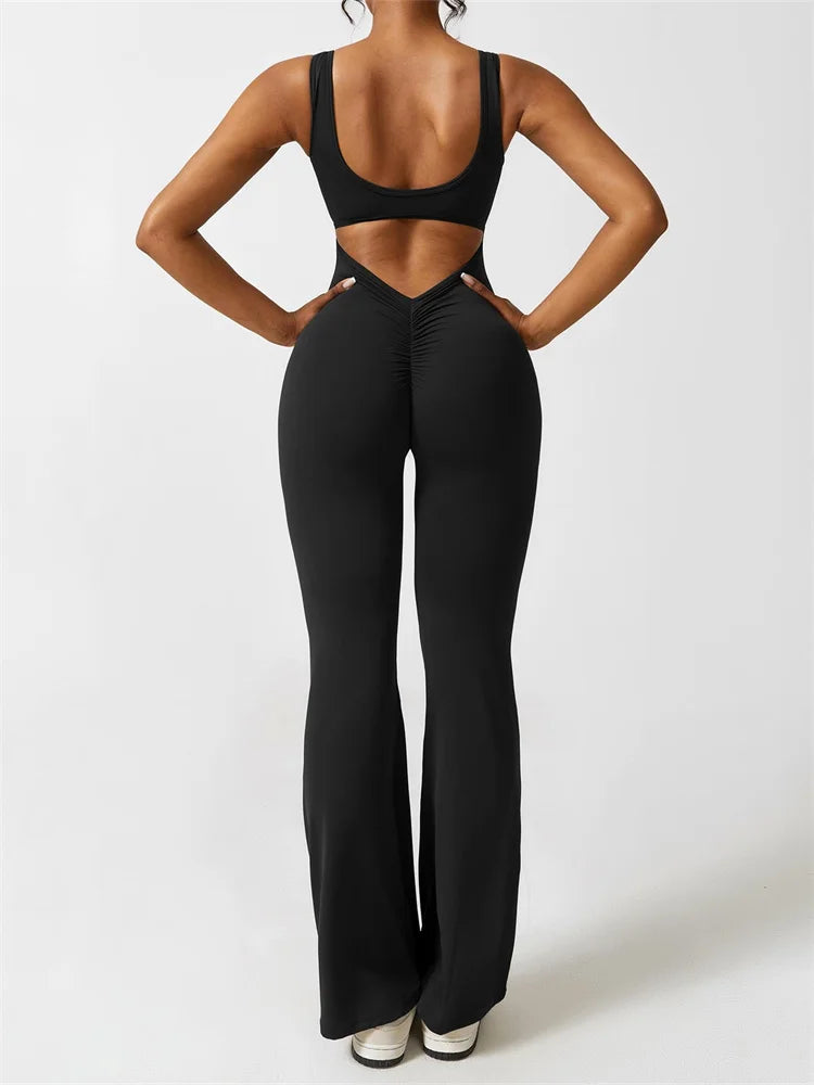 Celene | Flared Shaping Jumpsuit