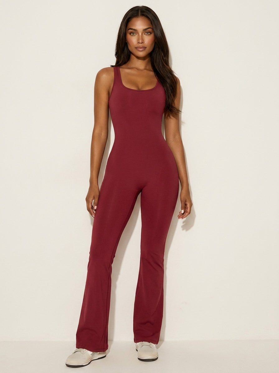 Celene | Flared Shaping Jumpsuit