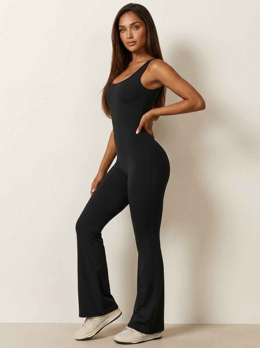 Celene | Flared Shaping Jumpsuit