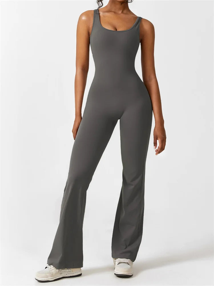 Celene | Flared Shaping Jumpsuit
