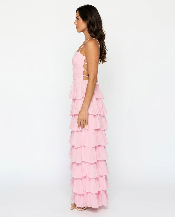Vivienne | Ruffle Maxi Dress