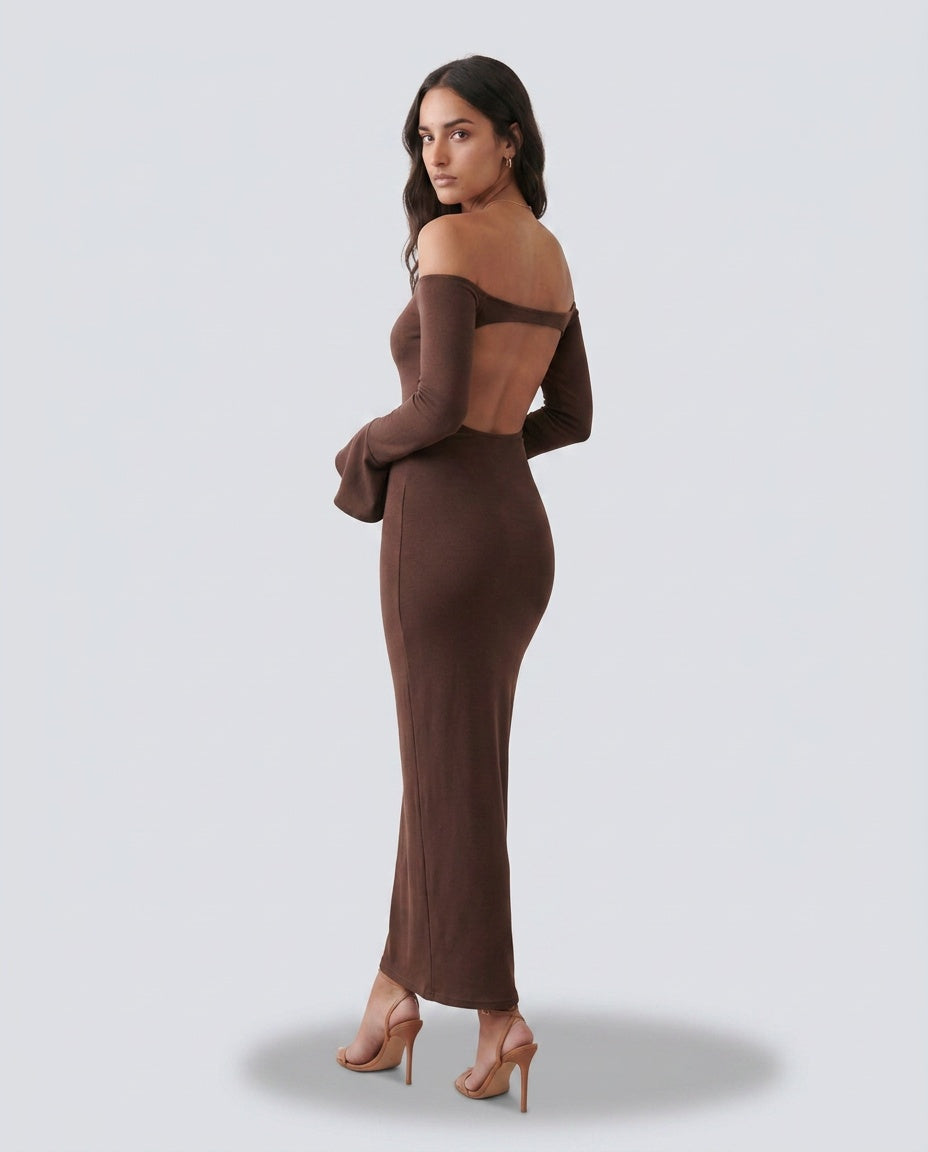 Catrina | Mermaid Strapless Maxi Dress