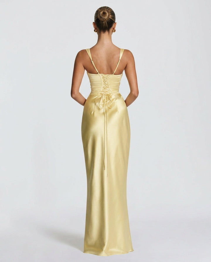 Calanthe | Sleeveless Sequin Maxi Dress